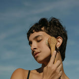 NATURAL BRISTLE FACE BRUSH · Goat Hair (Dry Use) & Horse Hair (Wet Use) | Skin Exfoliation & Cleansing Tool
