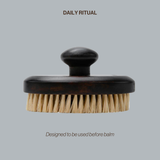 THE RENEWAL LICHAAMSBORSTEL · Natuurlijke droogborstel met varkenshaar voor het hele lichaam | Exfoliatie- en reinigingstool