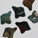 EDEN · Moss Agate Gua Sha | Facial Massage & Lymphatic Tool