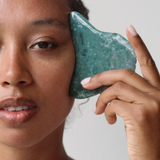 EDEN · Moss Agate Gua Sha | Facial Massage & Lymphatic Tool